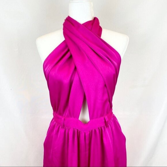 Atoir The Dreamers Dream Jumpsuit Wide Leg Halter Party Cocktail Formal 2 / XS - Picture 8 of 16